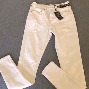 Brand new white jeans